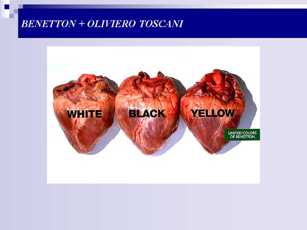 BENETTON + OLIVIERO TOSCANI